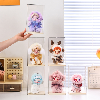 labubu手办透明防尘展示盒