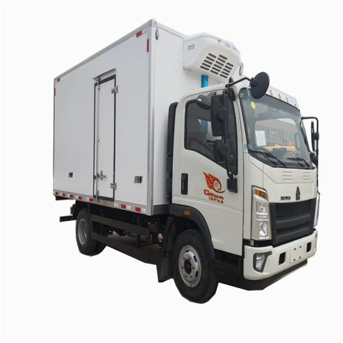豪沃牌4米2冷藏车豪沃牌ZZ5047XLCF341CE145型冷藏车云内动力