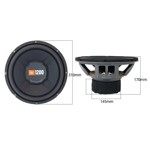 JBl GT5-S12 12寸超重低音喇叭 低音盆设计 车载纯低音大功率改装