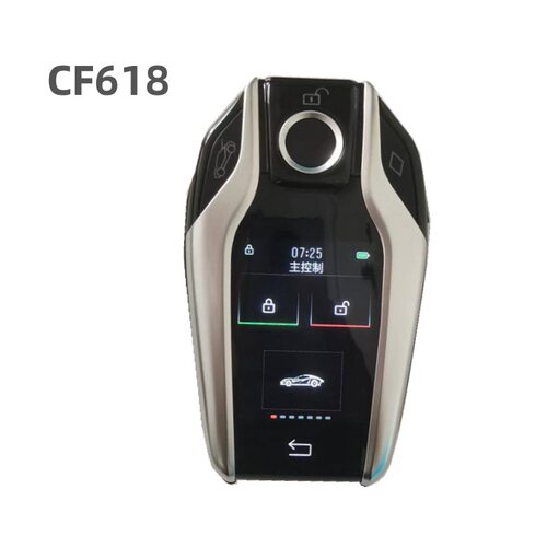 跨境CF618液晶钥匙Lcd Car Key适用改装宝马款触摸屏遥控汽车钥匙