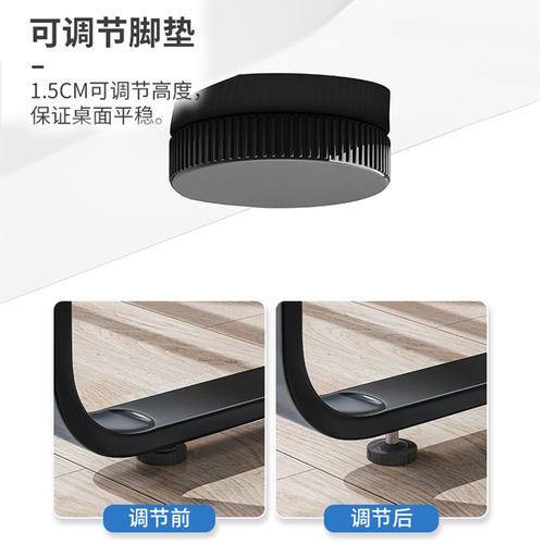 办公桌办公室电脑桌台式简约带抽屉简易员工现代桌子卧室桌椅组合