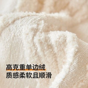 奶油风沙发巾秋冬季 2024新款 毛绒沙发盖布一整张全包沙发毯防猫抓
