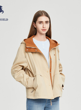 POLOSHIELD女士简约百搭2026春季新款休闲外套上衣 6261W1A624