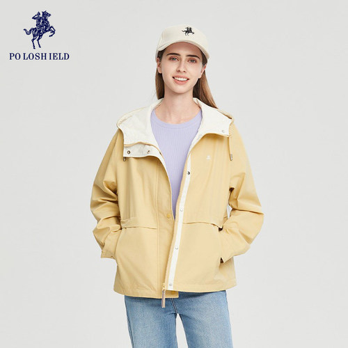 POLOSHIELD女士简约百搭2026春季新款休闲外套上衣 6261W1A623