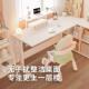 青节儿童学习桌学生书桌家用书桌可升降大白桌青年贝肯特桌实木