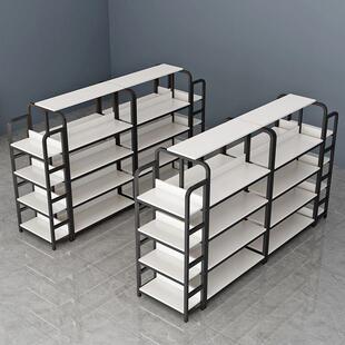 中岛柜双面超市货架置物架展示台展示架多层零食文具店化妆品展柜