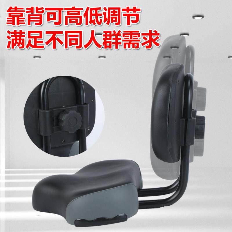 健身车三轮车靠背坐垫电动车鞍座电动车座子自行车车座垫健身车座