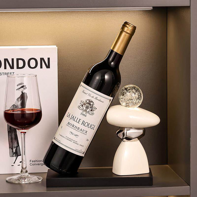 时至运来红酒架摆件轻奢高档客厅酒柜电视柜高端大气餐柜装饰品