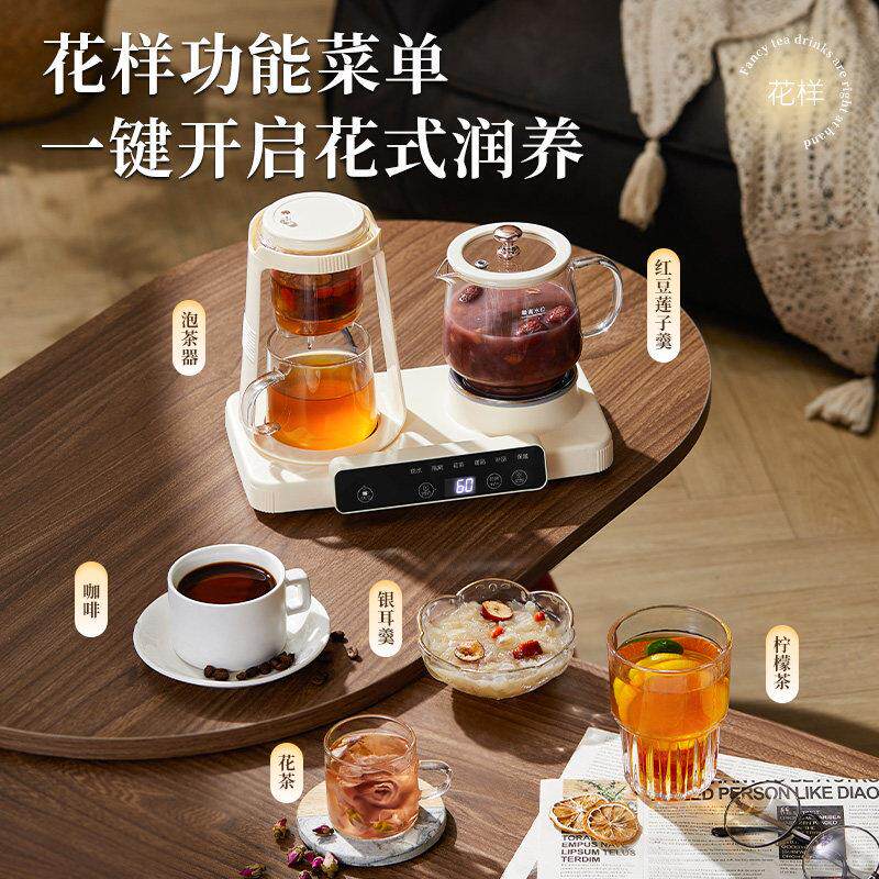 全玻璃煮茶壶养生壶小型办公室多功能迷你一人2025新款家用烧水壶