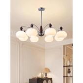 2025新款 中古风客厅吊灯法式 覆古餐厅卧室书房灯现代简约中山灯具