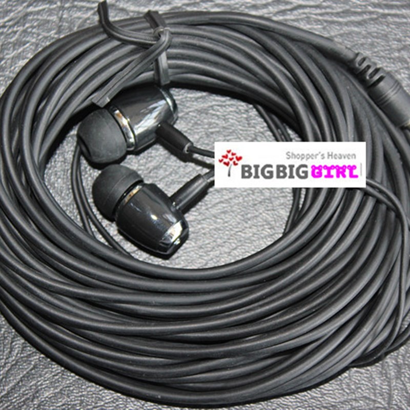 8米6米4米2米加长线低音入耳式耳机 听歌看电影电脑电视钢琴耳机