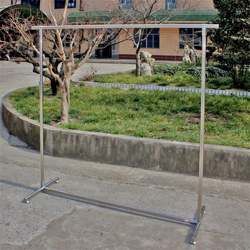 服装店货架展示架中岛龙门架童装架仓库货架单杠挂衣架婚纱陈列架