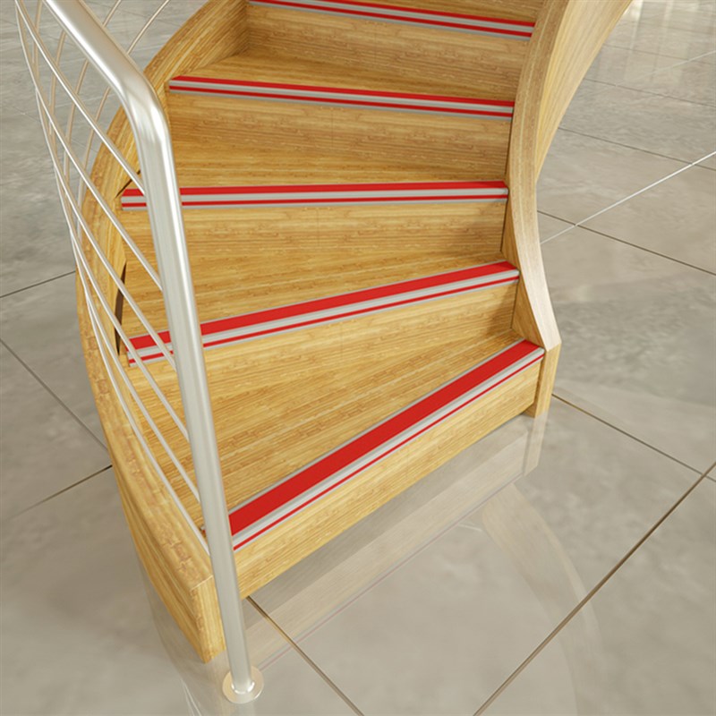 pvc幼儿园台阶贴L自粘楼梯防滑条防撞护角包边户外踏步贴收边压条