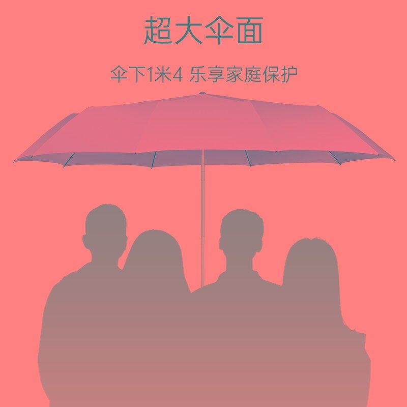 左都全自动超大加大号折叠双人晴雨伞结实男女防风暴雨多人伞