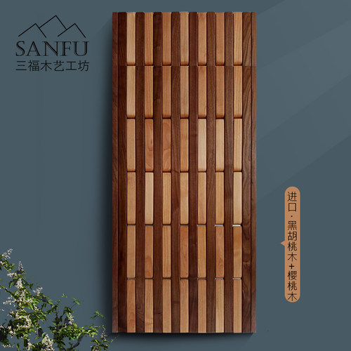 墙上衣帽架装饰壁挂桃创意木条衣挂客厅挂钩樱桃钩