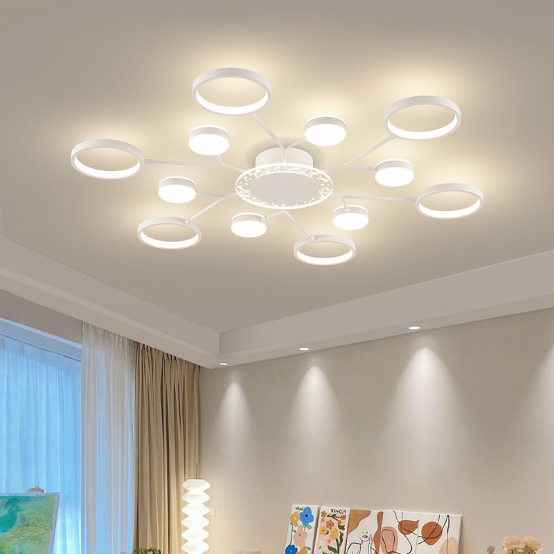 客厅灯202年新款流行大厅灯广东中山灯具全屋餐三室两厅