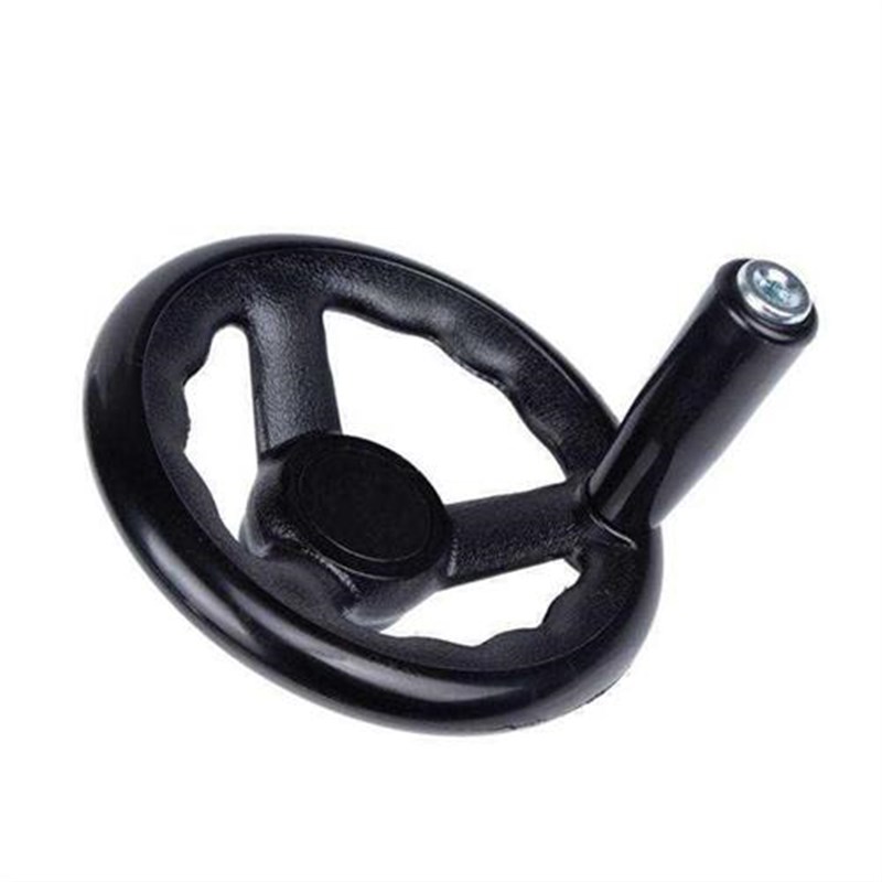 塑钢手轮10 M M1 M18机床磨床洗床电脑罗电木三幅耐用耐摔