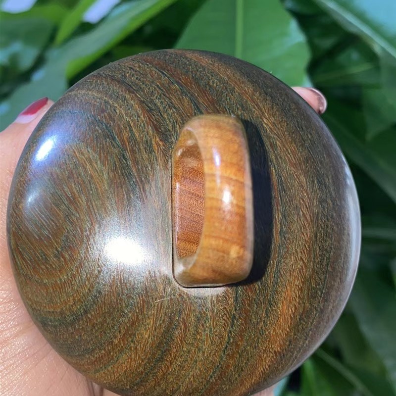 高端羊牛角头疗绿檀按摩梳多工能气囊梳防静电梳多钉钉按摩梳