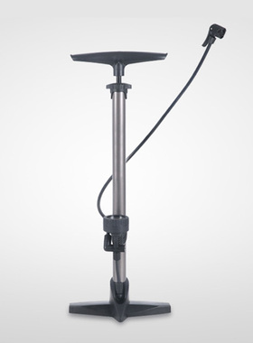 喜德盛落地立式打气筒LC-3261气压表美法嘴通用高压气密性160PSI