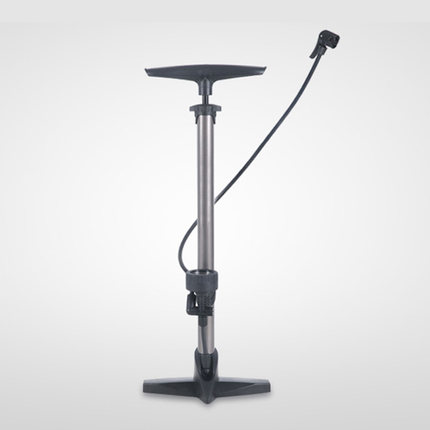 喜德盛落地立式打气筒LC-3261气压表美法嘴通用高压气密性160PSI