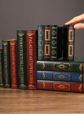 欧式覆古彷真书假书收纳盒客厅书房办公室摆件桌面拍摄道具装饰品