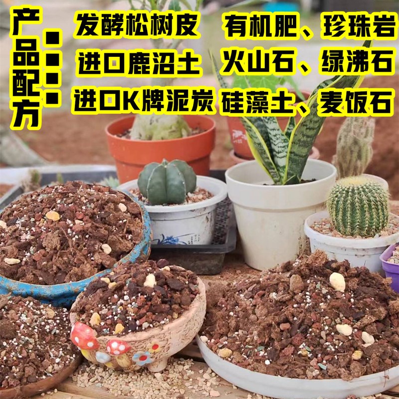 龟甲龙专用土南非爬藤块根植物盆栽营养土花卉绿植种植颗粒土肥料