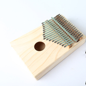 DIY拇指琴 卡林巴17音手绘木质乐器儿童手工活动暖场音乐材料包