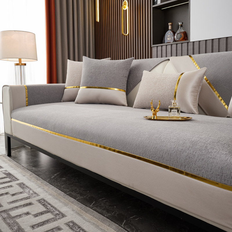 2022新款欧式简约沙发垫四季通用灰色高端防滑皮沙发坐垫套罩定制,居家布艺,沙发垫,淘宝优惠券,粉丝福利购,淘宝优惠卷