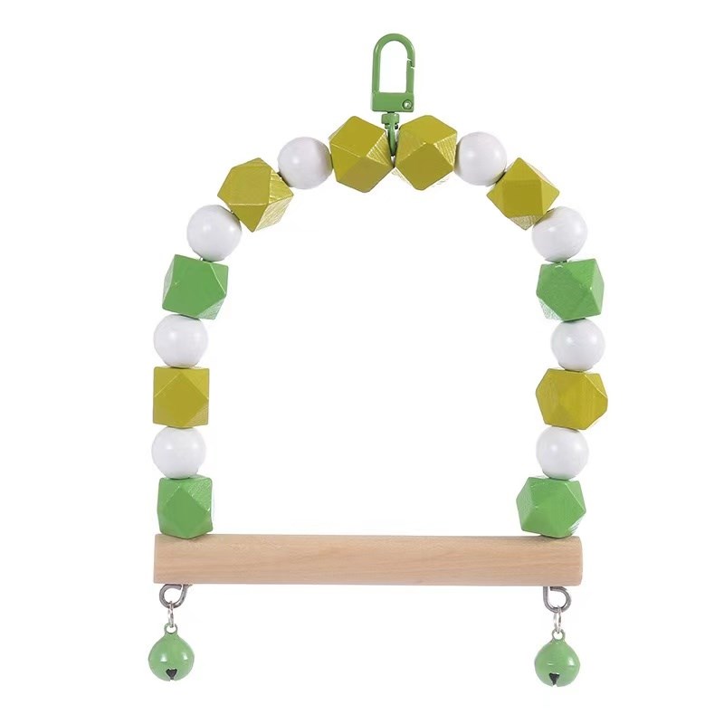 宠物秋千玩具鹦鹉站架可悬挂仓鼠吊桥鸟类站棍玄凤牡丹虎皮包邮