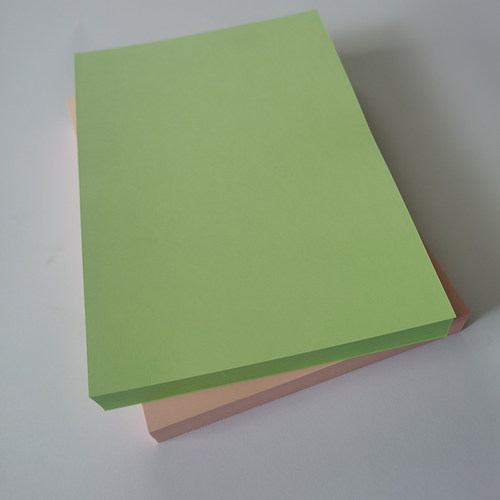 160克彩色卡纸A5 加厚彩色纸打印纸儿童手工卡纸流程单打印卡纸纪