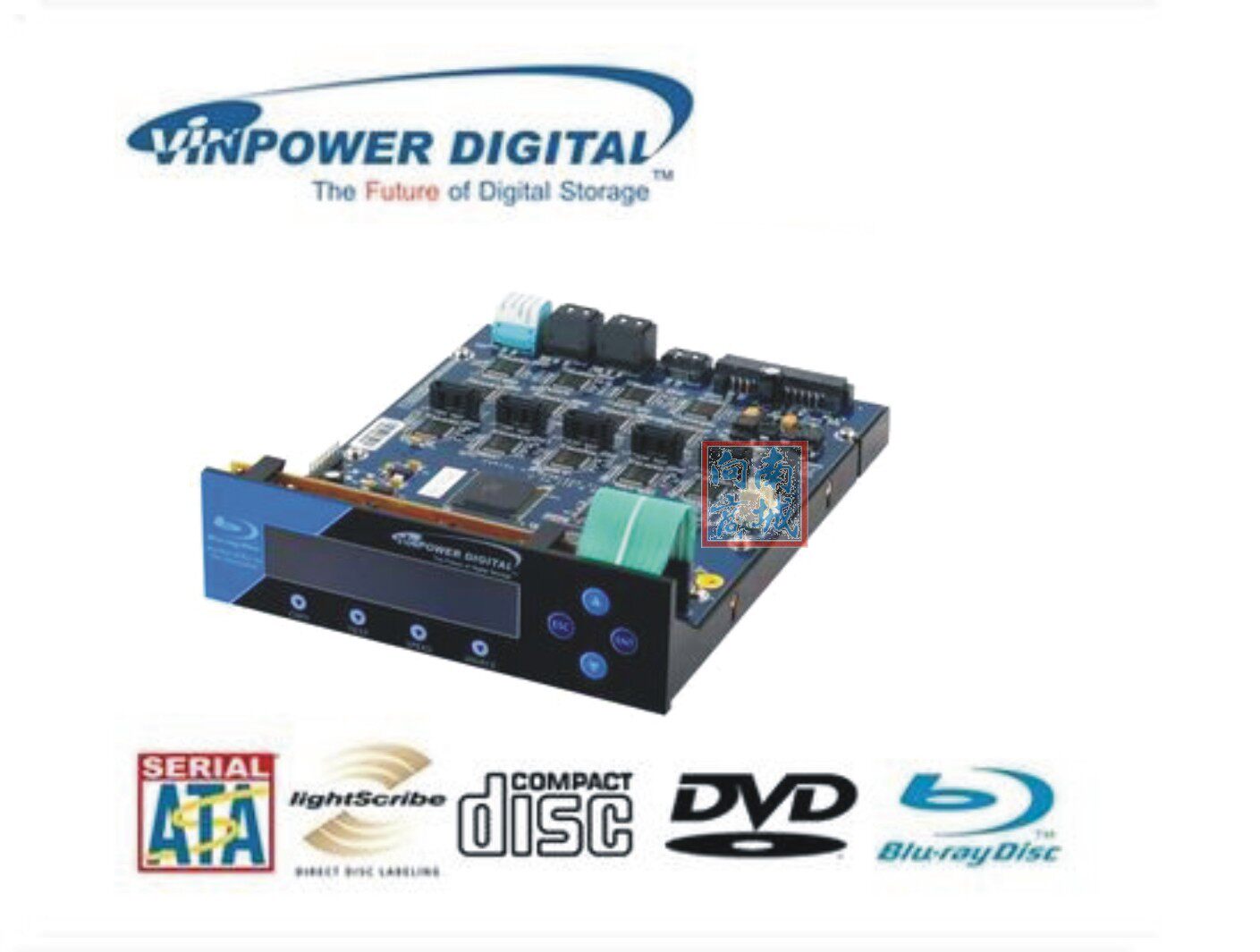 伟宝VinpowerD-511控制器 1拖11DVD蓝光光盘拷贝机刻录塔包邮深圳