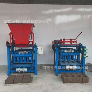 小型制砖机厂家 免烧砌块制造成型机 半自动水泥空心砖机