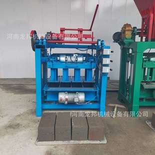 小型水泥砖机 免烧砖机 空心砖机设备 半自动联锁砖机厂家