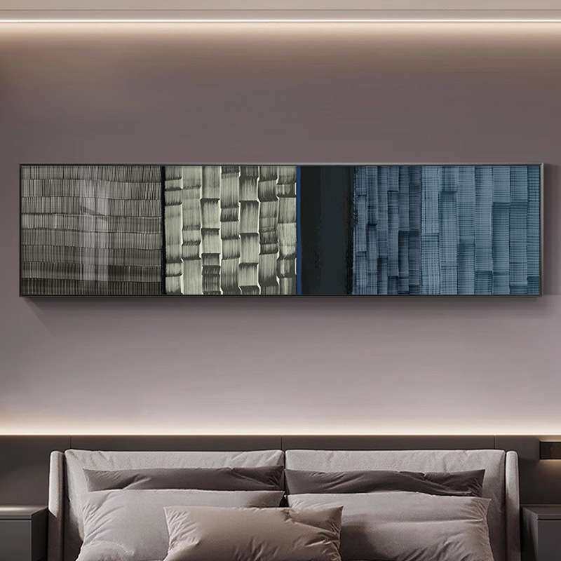 抽象卧室床头装饰画壁画轻奢现代简约主卧房间客厅沙发背景墙挂画