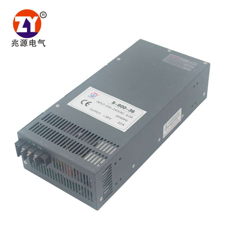 兆源大功率开关电源SCN-800-36 质保1年S-800W-36V-22A ACDC电源