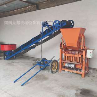 厂家供销 小型水泥砖机 半自动混凝土砌块成型机 标准砖制砖机
