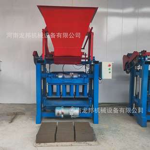 4-35免烧水泥砖机 空心粉煤灰矿渣制砖机 自动空心砌块成型机