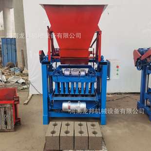 4-35b空心水泥砖机 小型制砖机 建筑垃圾压砖设备 固废砌块成型机
