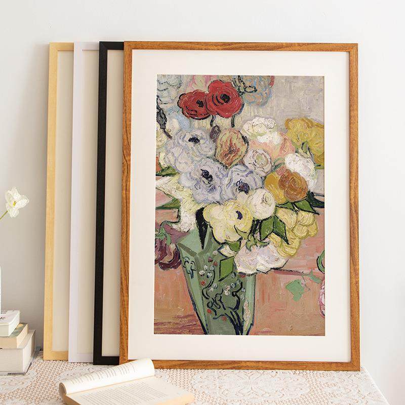 实木相框32寸36寸框架任意大尺寸挂墙A4K8a3相册照片影楼画框装裱