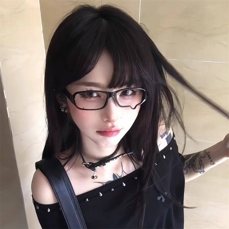 哭哭眼镜框日系二次元流泪眼镜框高颜值cosplay拍照装饰镜框镜架