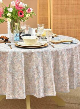 HAW阳春镇大圆桌台布转覆盘可及豪欧欧华式古高端式咖啡桌家用台