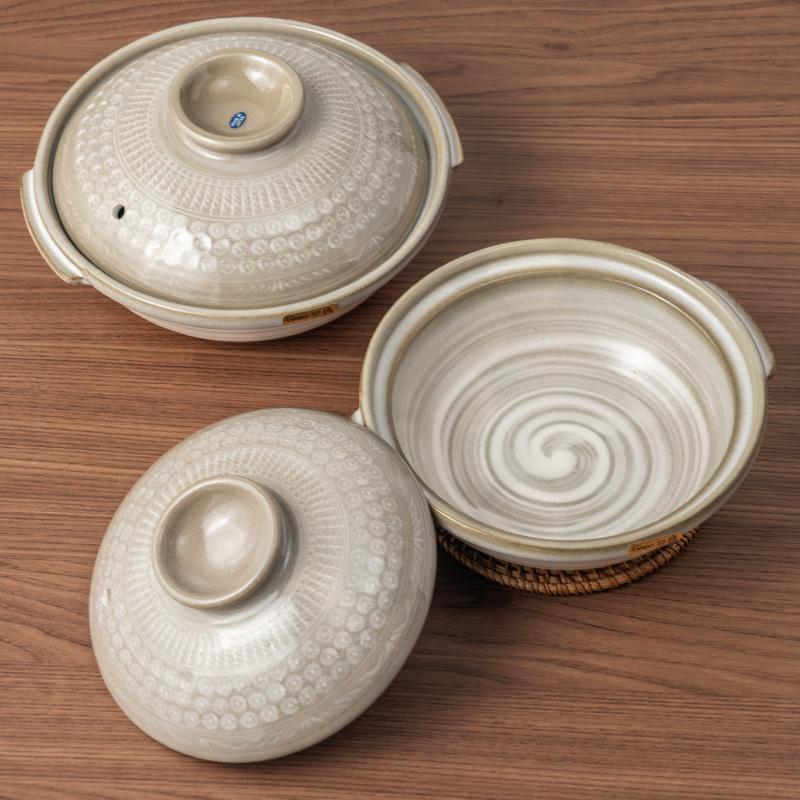 美烧日式口银WS501JCQ峰三岛进土锅高温家用大浓容量肉煲汤砂锅炖