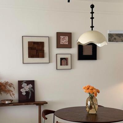 极简中古风9S147组装画饰画众 画沙发背景墙客厅挂画 画现代中古