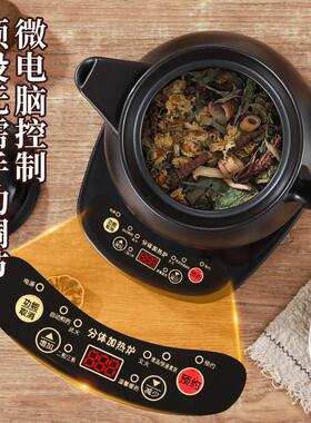 全自动煎药壶药壶家用陶瓷电煎FTS-50E中医砂锅锅熬药器神罐煲中