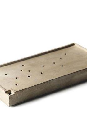 九土干茶桌小瓷湿矩形陶器盘小水储存日本茶托碟CGF子陶干泡茶桌