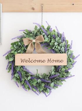 可定制文！耶诞新年节日字花环装饰挂饰门挂牌墙欢上壁店铺XCZ-SD