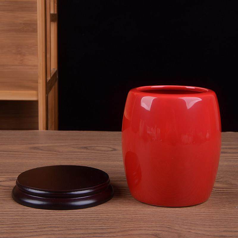 陶瓷收笔筒现国代中R0958风桌面纳办公室书房家居装饰风水色摆件,家居饰品,桌面摆件,淘宝优惠券,粉丝福利购,淘宝优惠卷