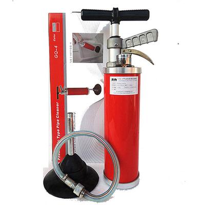 管道疏通器大力牌GQ -4一炮通气动型管道疏通器通马桶地漏工具