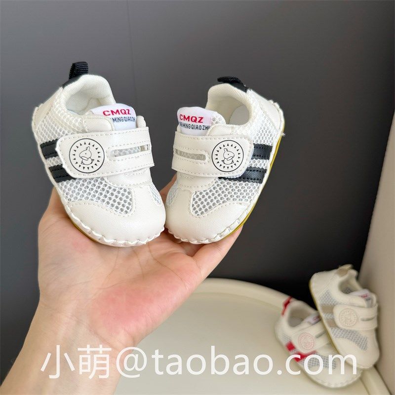 春夏款一岁宝宝凉鞋男0-6-12月女婴儿学步鞋软底婴幼儿透气网单鞋