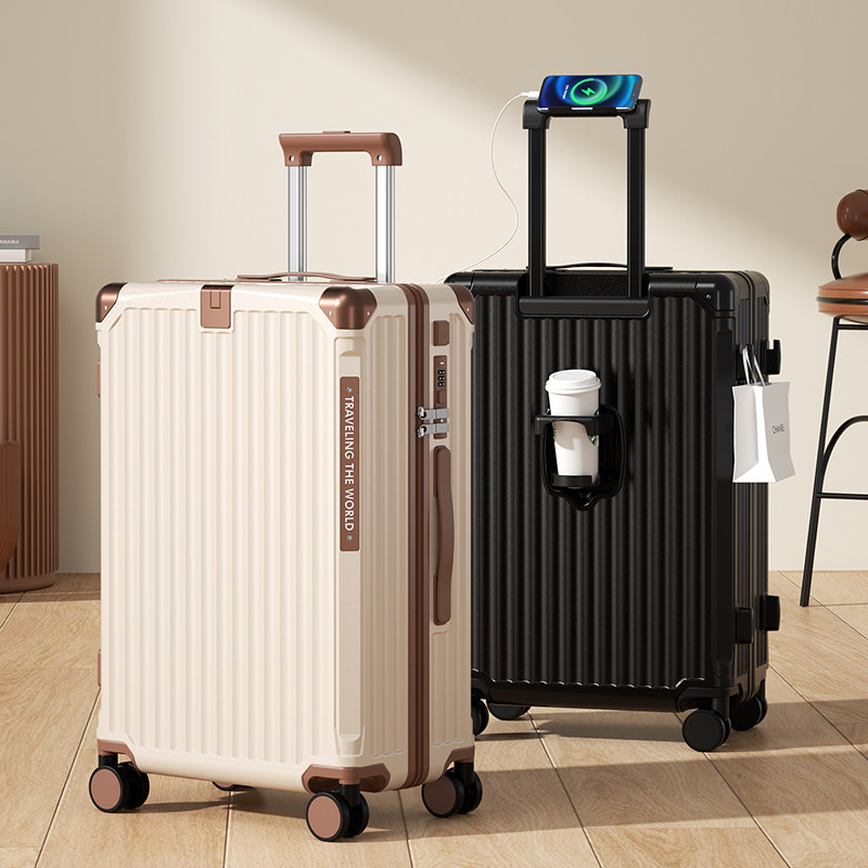 多功能行李c箱女2024新款高颜值旅行箱小尺寸登机箱学生出行密码